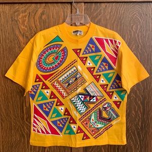 Authentic Vintage Japanese Genki TV T-shirt Large L